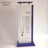 Manufacturers custom wooden fingerprint lock display stand